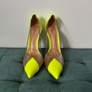 Schutz Neon PVC Heels
